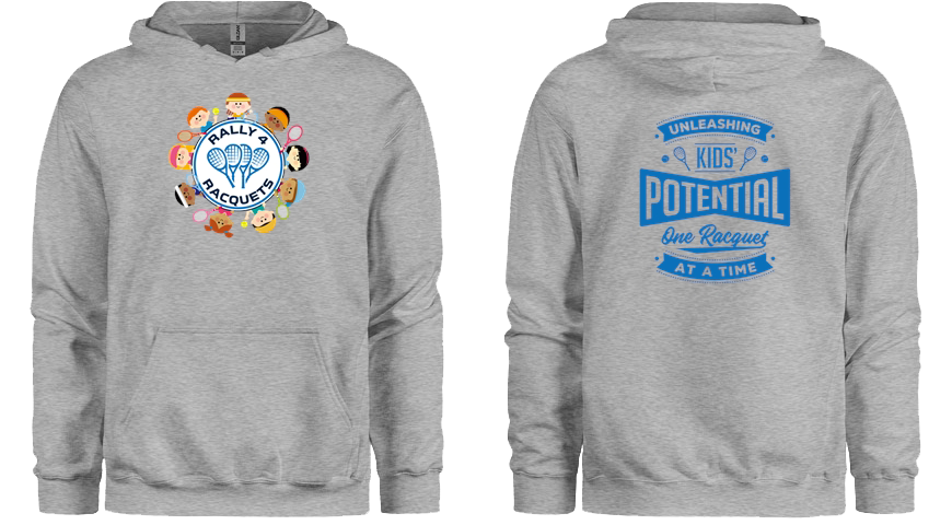 R4R Sports Grey Hoodie - Image 3